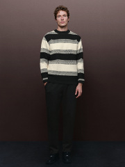 Men's striped knitwear