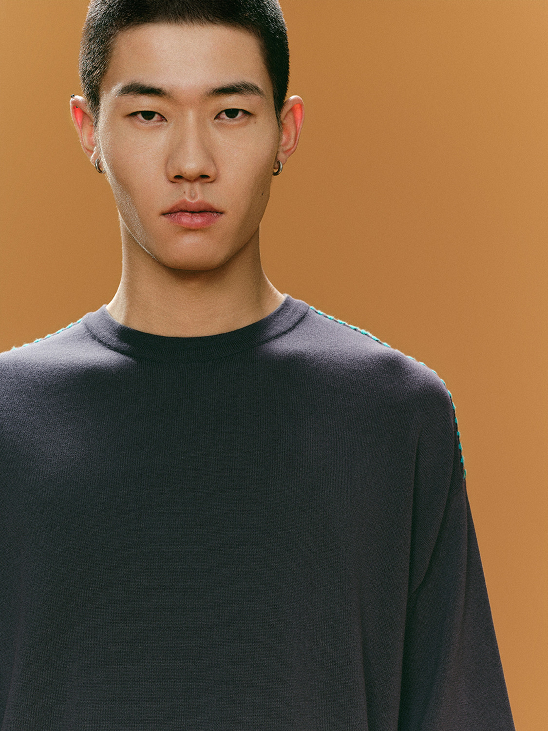 Men's short-sleeved knitwear