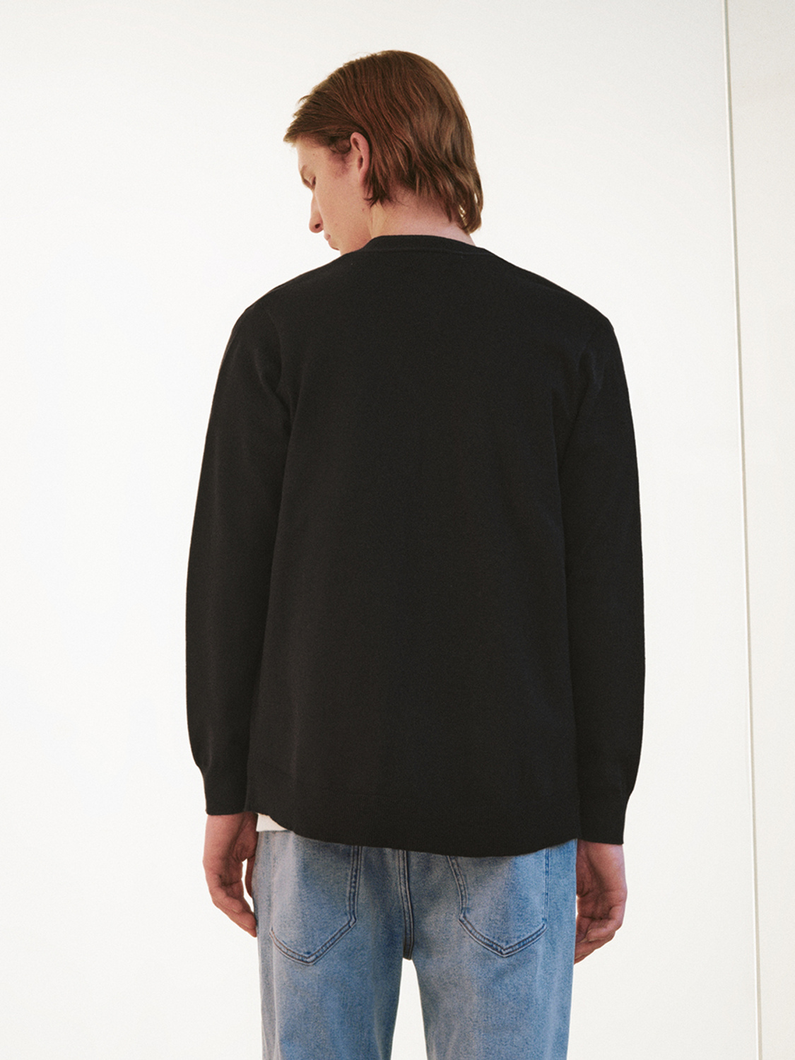Men's knitted coat