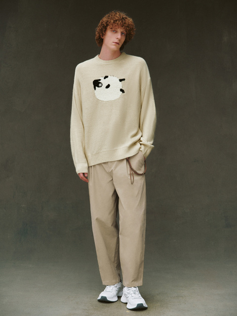 Men's jacquard knitwear