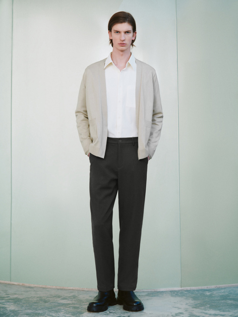 Men's knitted coat