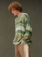 Men's striped knitwear