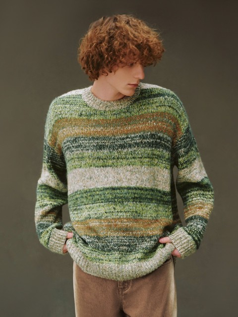Men's striped knitwear