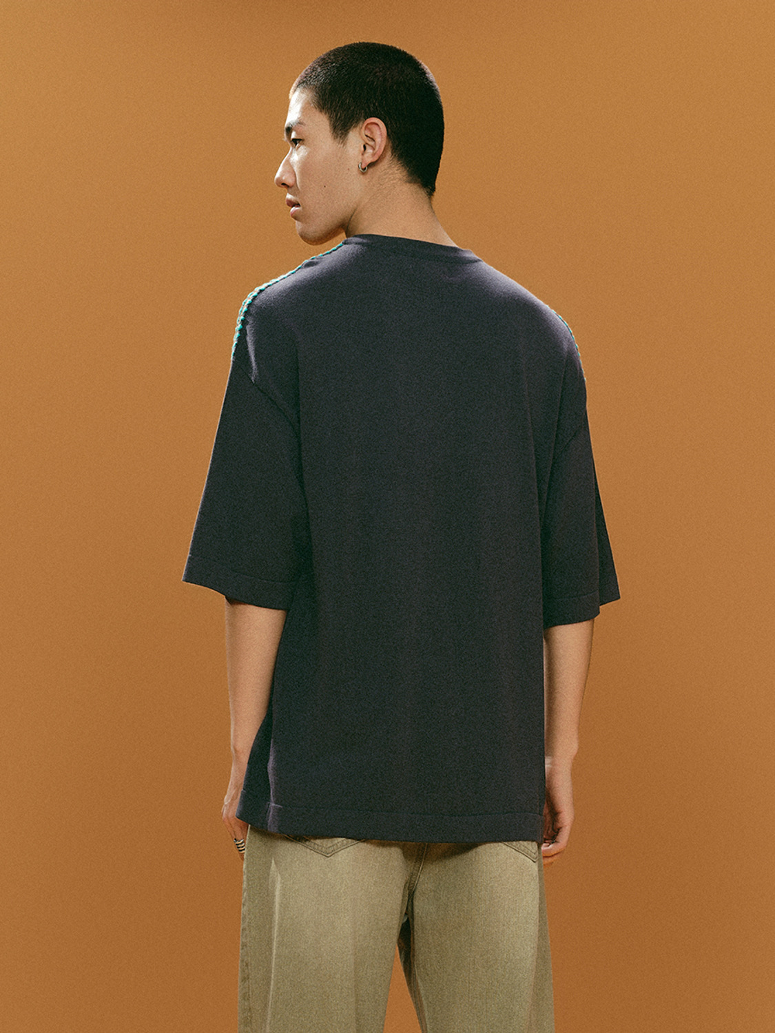 Men's short-sleeved knitwear