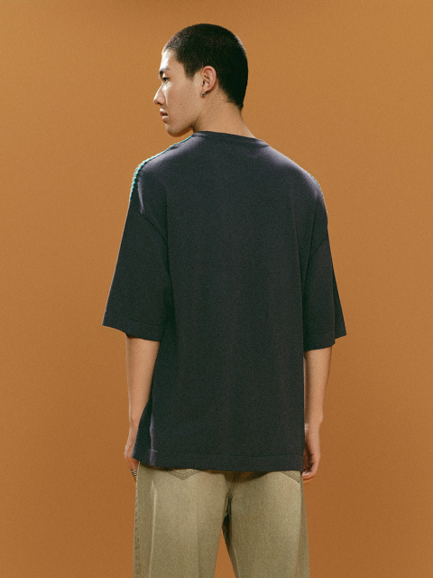 Men's short-sleeved knitwear
