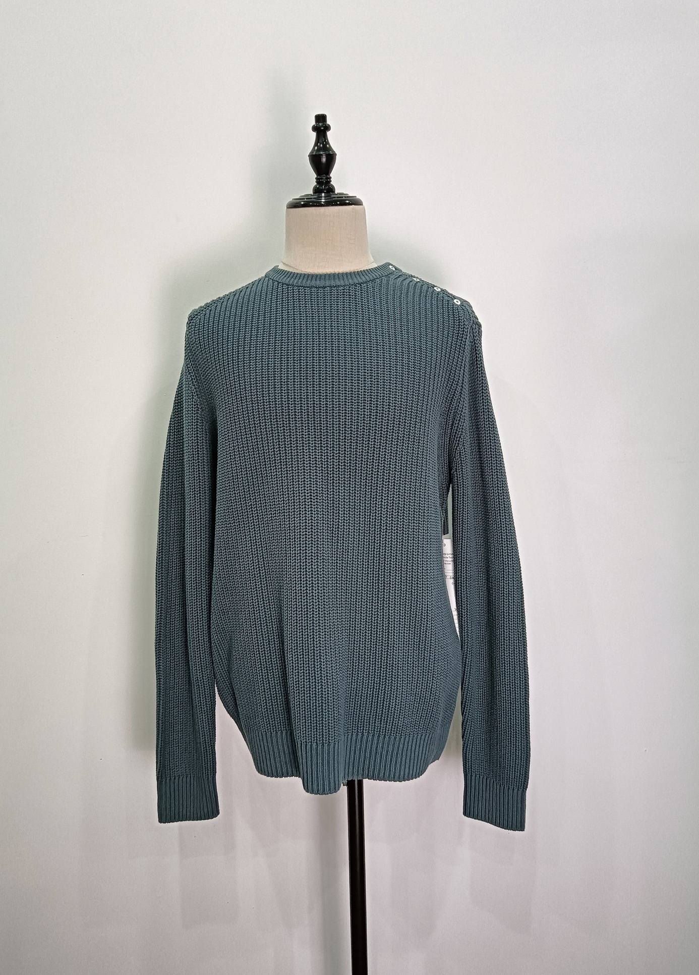 Men's crew neck long sleeve knitting