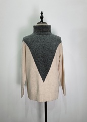 Men's long sleeve knitting