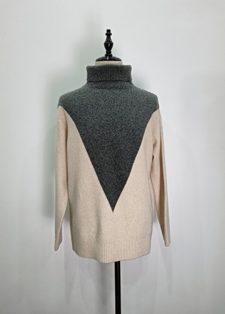 Men's long sleeve knitting