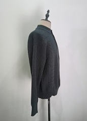 Grey long sleeve knit