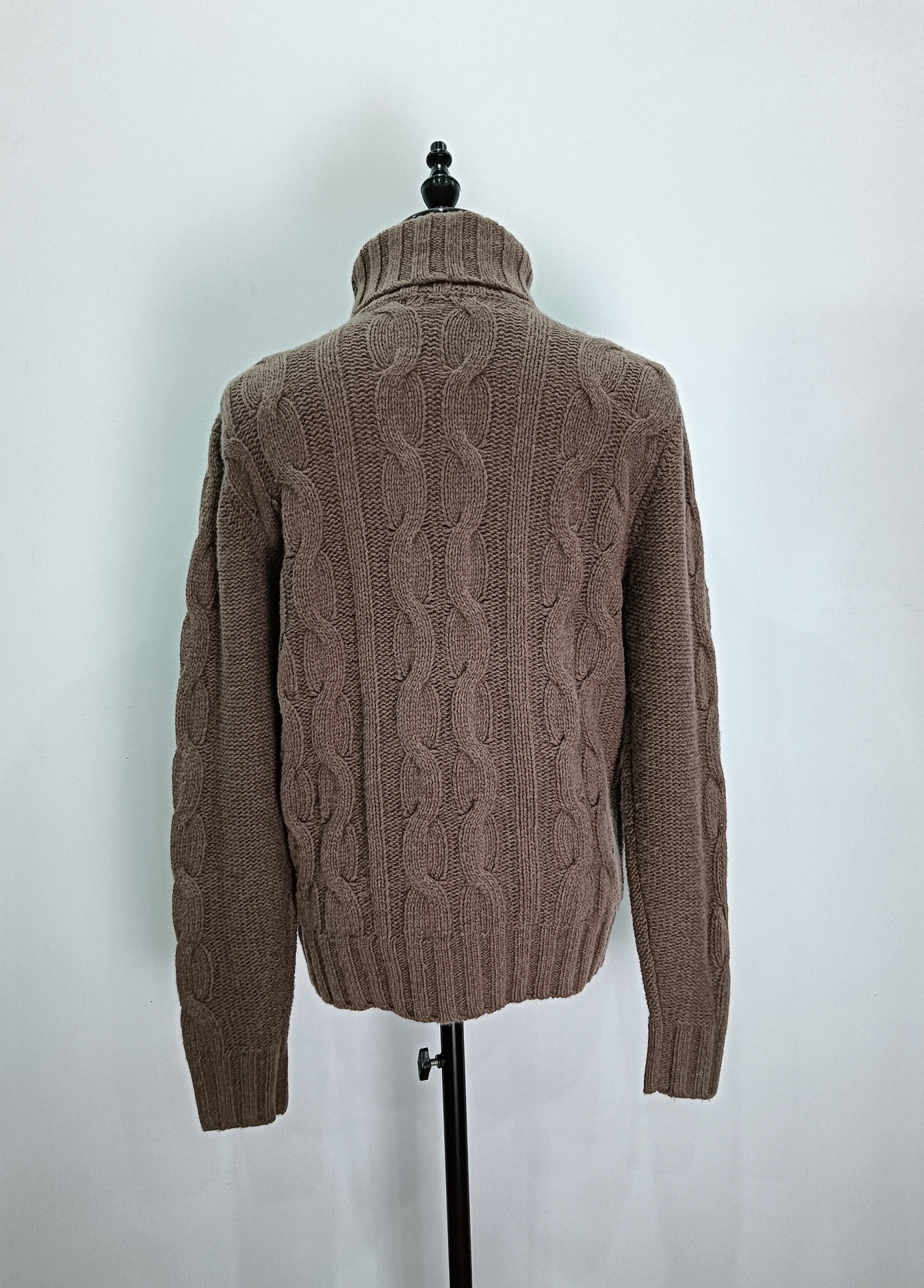 Long sleeve crew-neck jersey