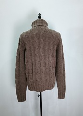 Long sleeve crew-neck jersey