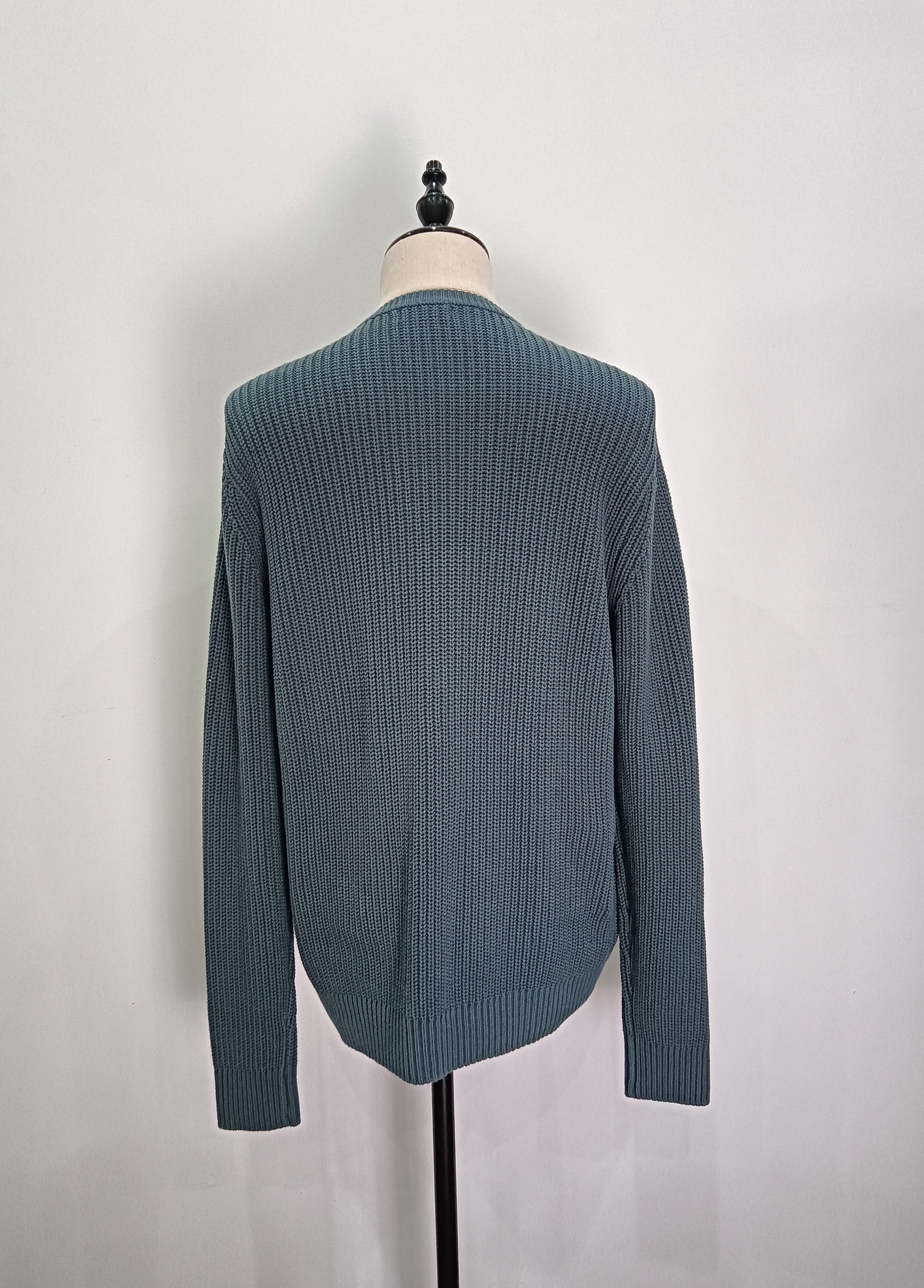 Men's crew neck long sleeve knitting