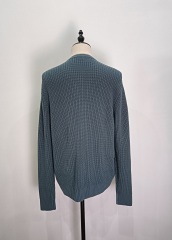 Men's crew neck long sleeve knitting