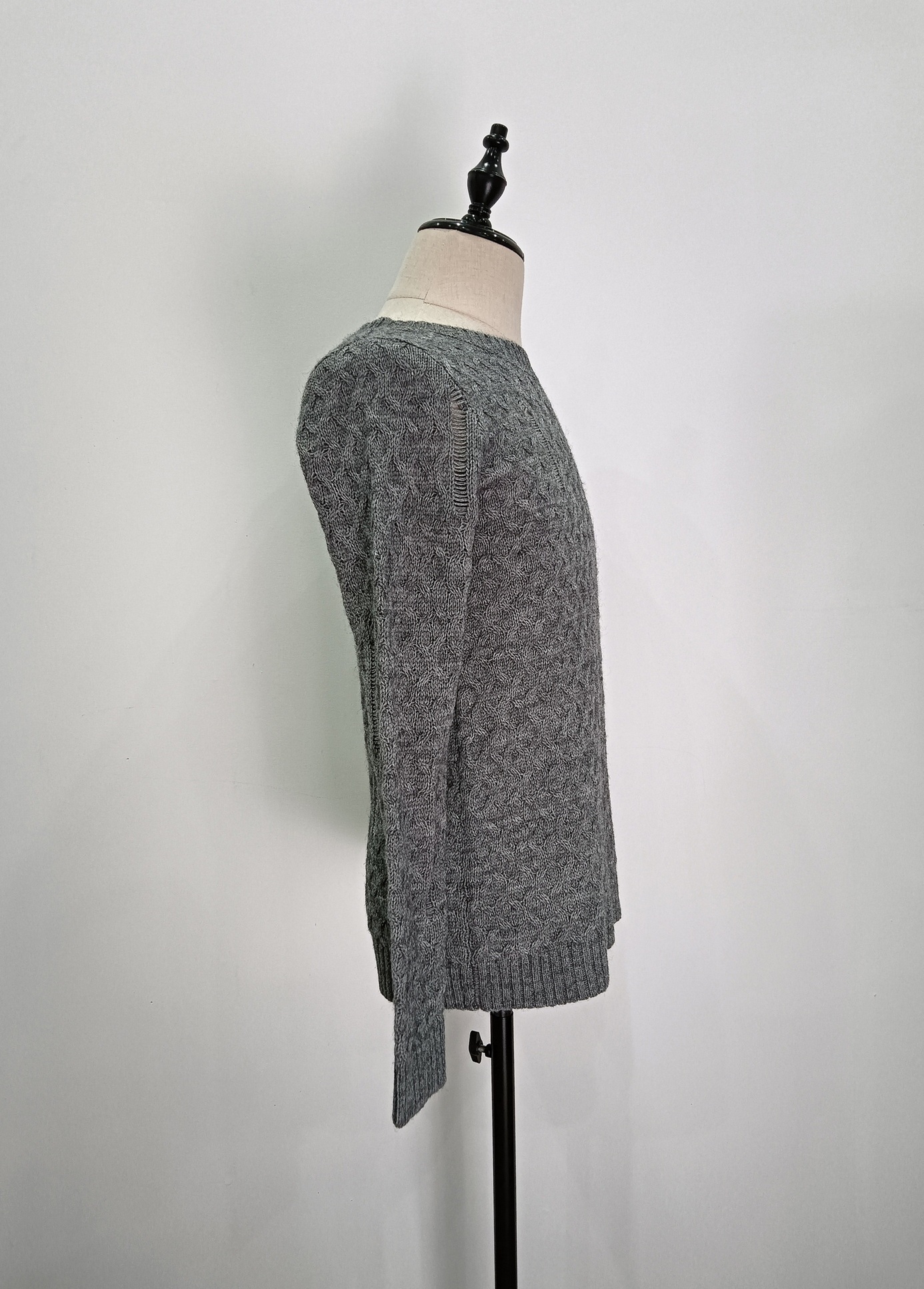 Men's long sleeve knitting
