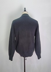 Grey long sleeve knit