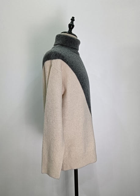 Men's long sleeve knitting