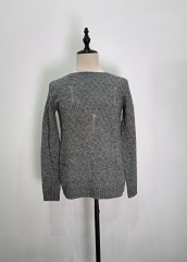 Men's long sleeve knitting