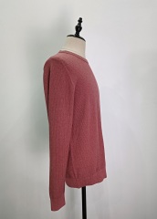 Red long sleeve knitting