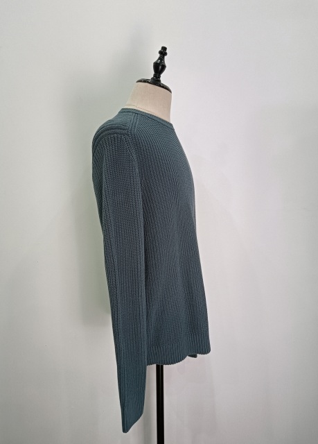 Men's crew neck long sleeve knitting