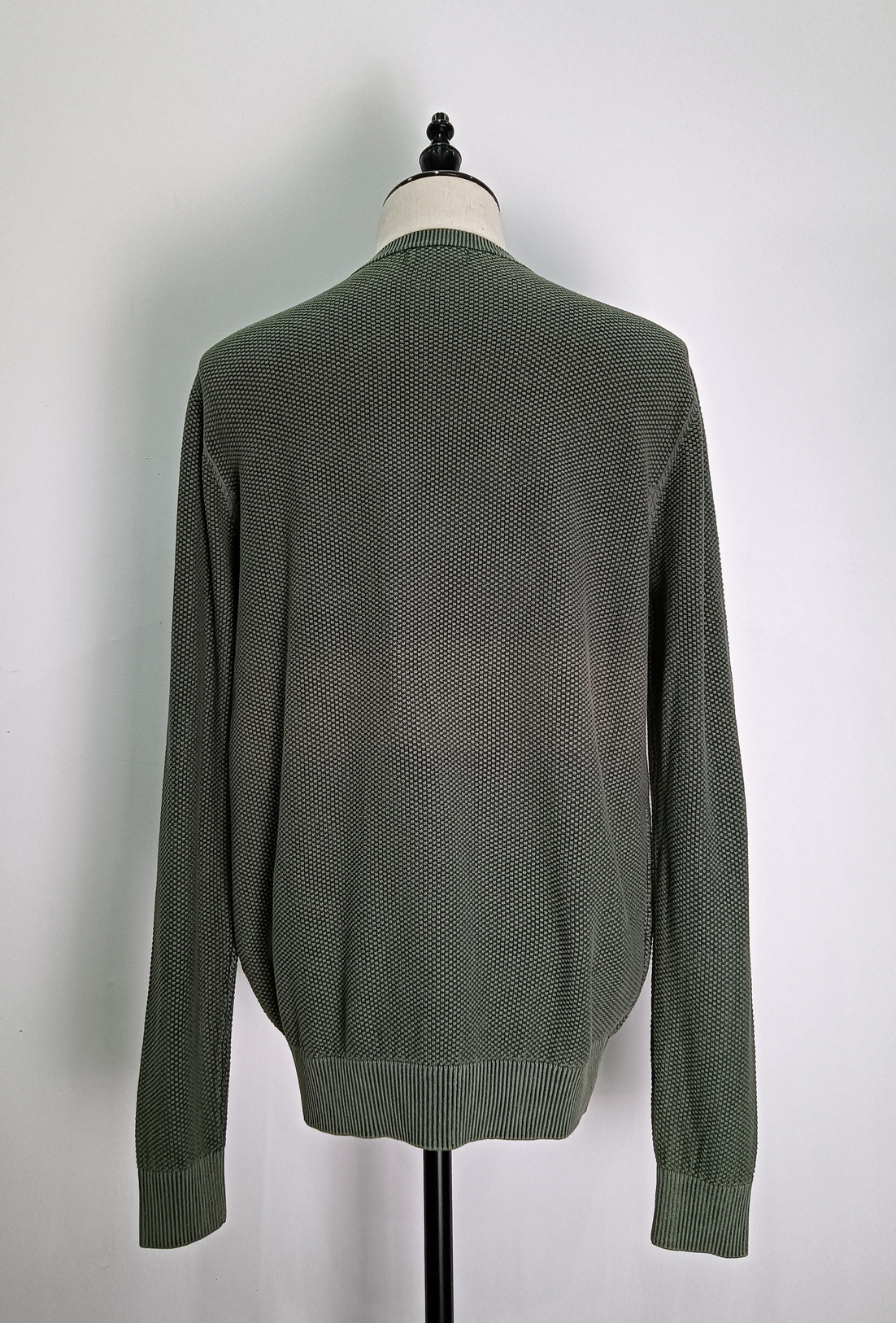Long sleeve crew neck men's knitting