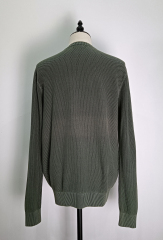Long sleeve crew neck men's knitting