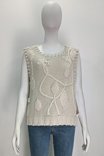Custom New tattoo floral knit sweater