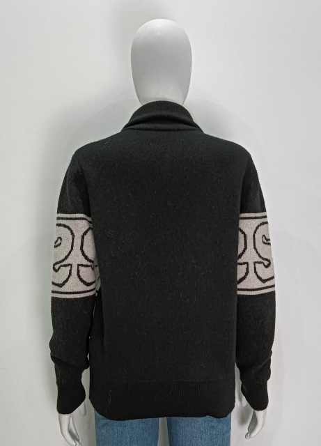 Customizable Octopus Zipper Long Sleeve Knit Shirt