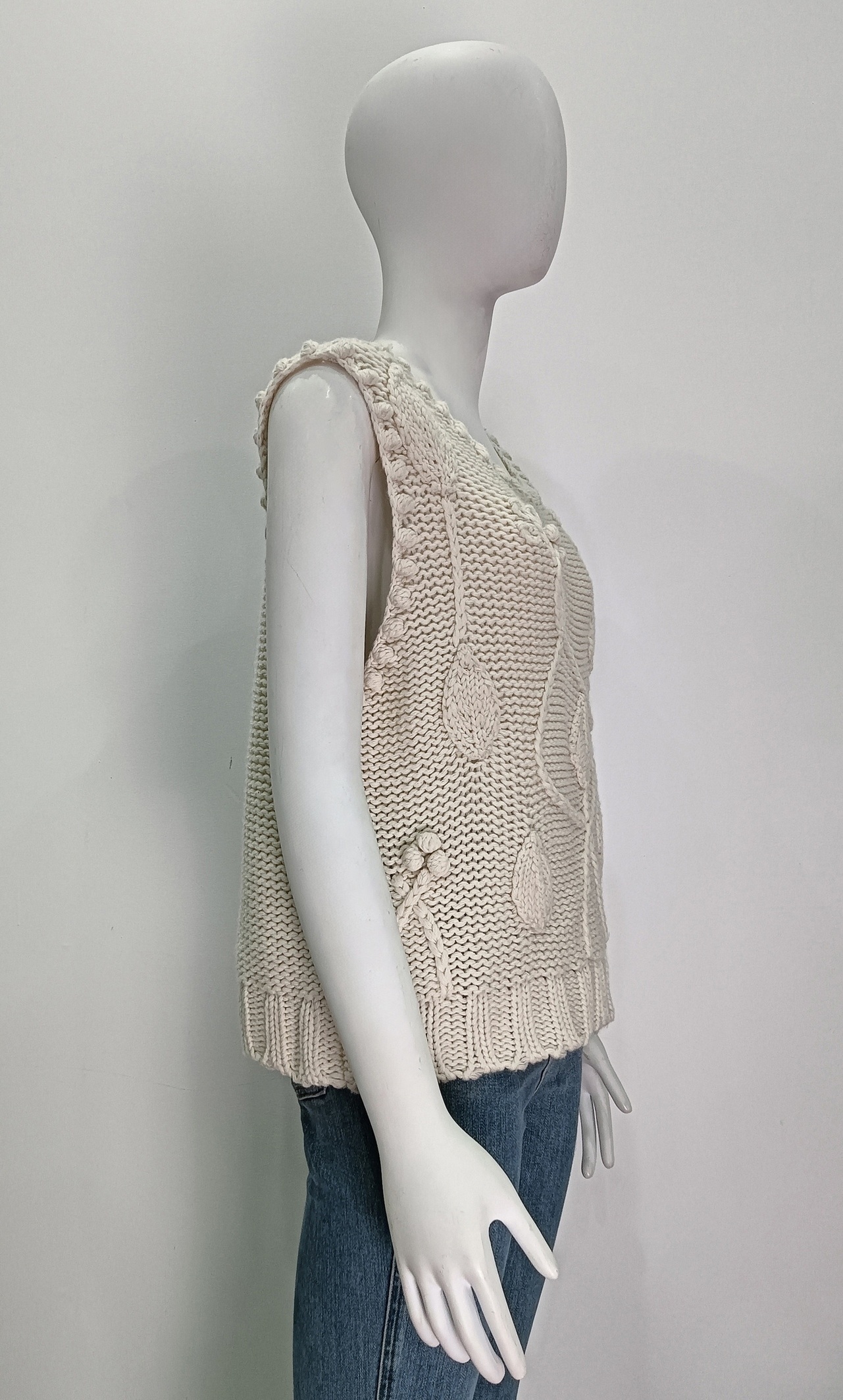Custom New tattoo floral knit sweater