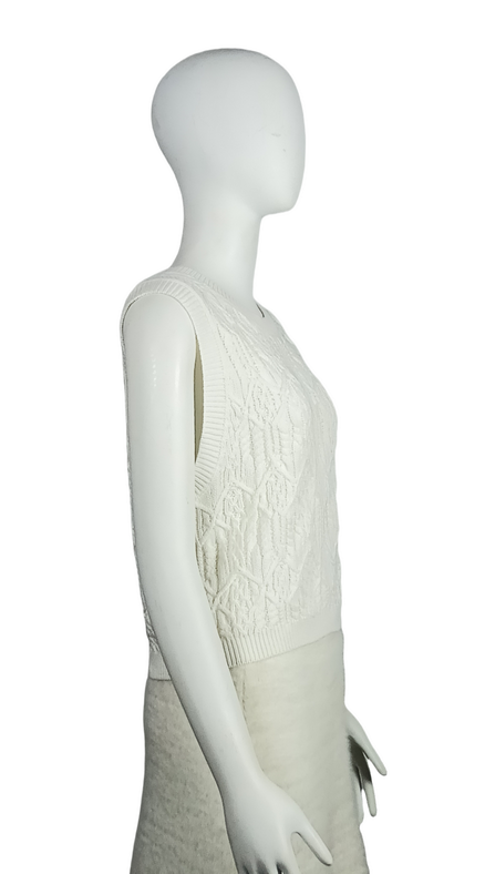 Custom Round Neck Sleeveless Knitted Vest