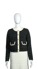 Chanel style woolen coat