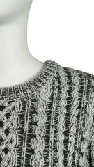 ODM Knitted pattern design sweater