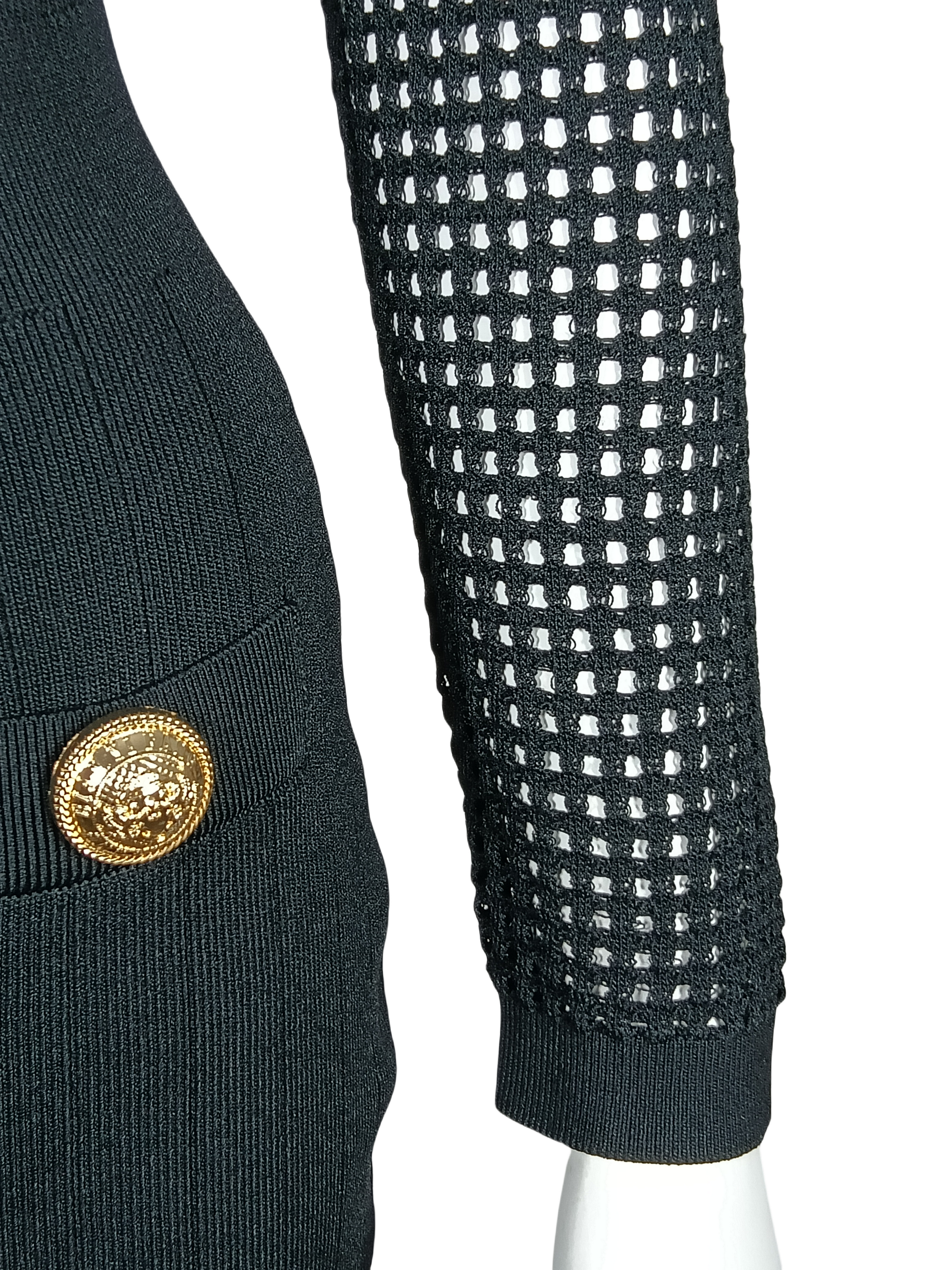 Hollow Slim Knit Dress