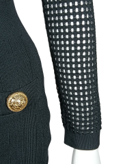 Hollow Slim Knit Dress