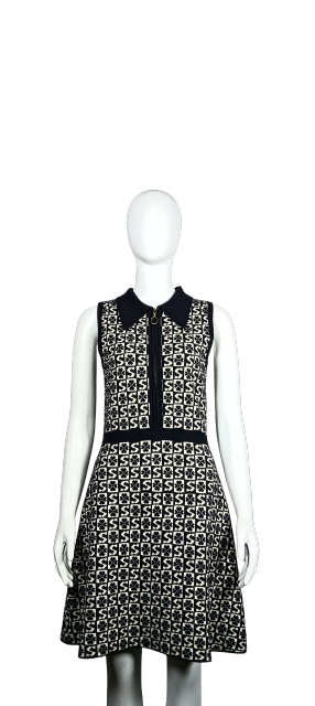 Sleeveless Geometric Dress