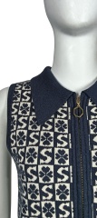 Sleeveless Geometric Dress