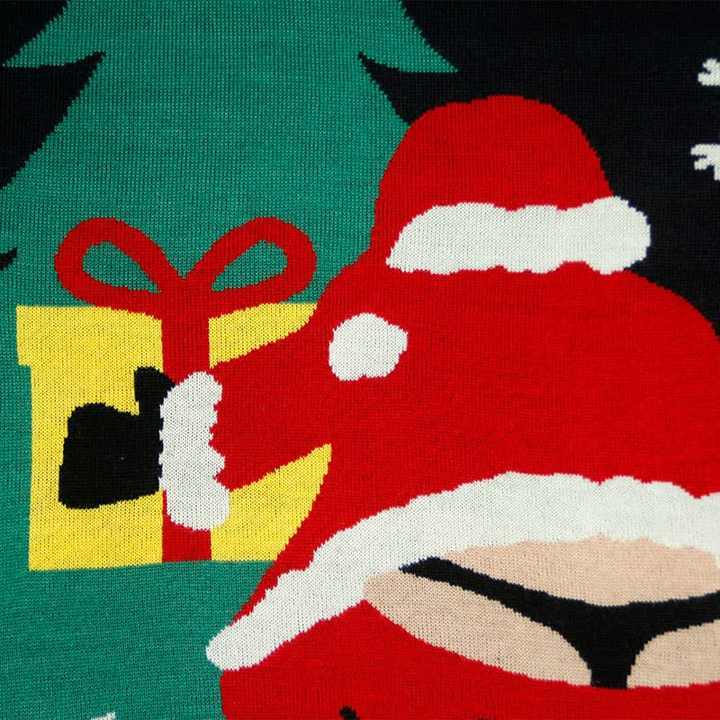 ODM Funny Santa Design Christmas Sweater