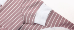 Comfortable and Adorable Pet Outfit for All Seasons Striped Dog Pajamas