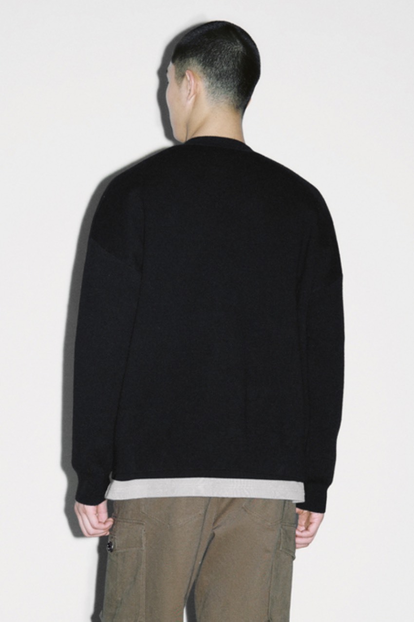 Customize  Men’s Relaxed-Fit Casual Comfort with a Distinctive Edge Cardigan