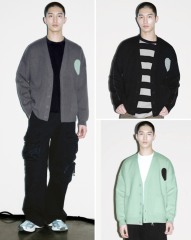Customize  Men’s Relaxed-Fit Casual Comfort with a Distinctive Edge Cardigan