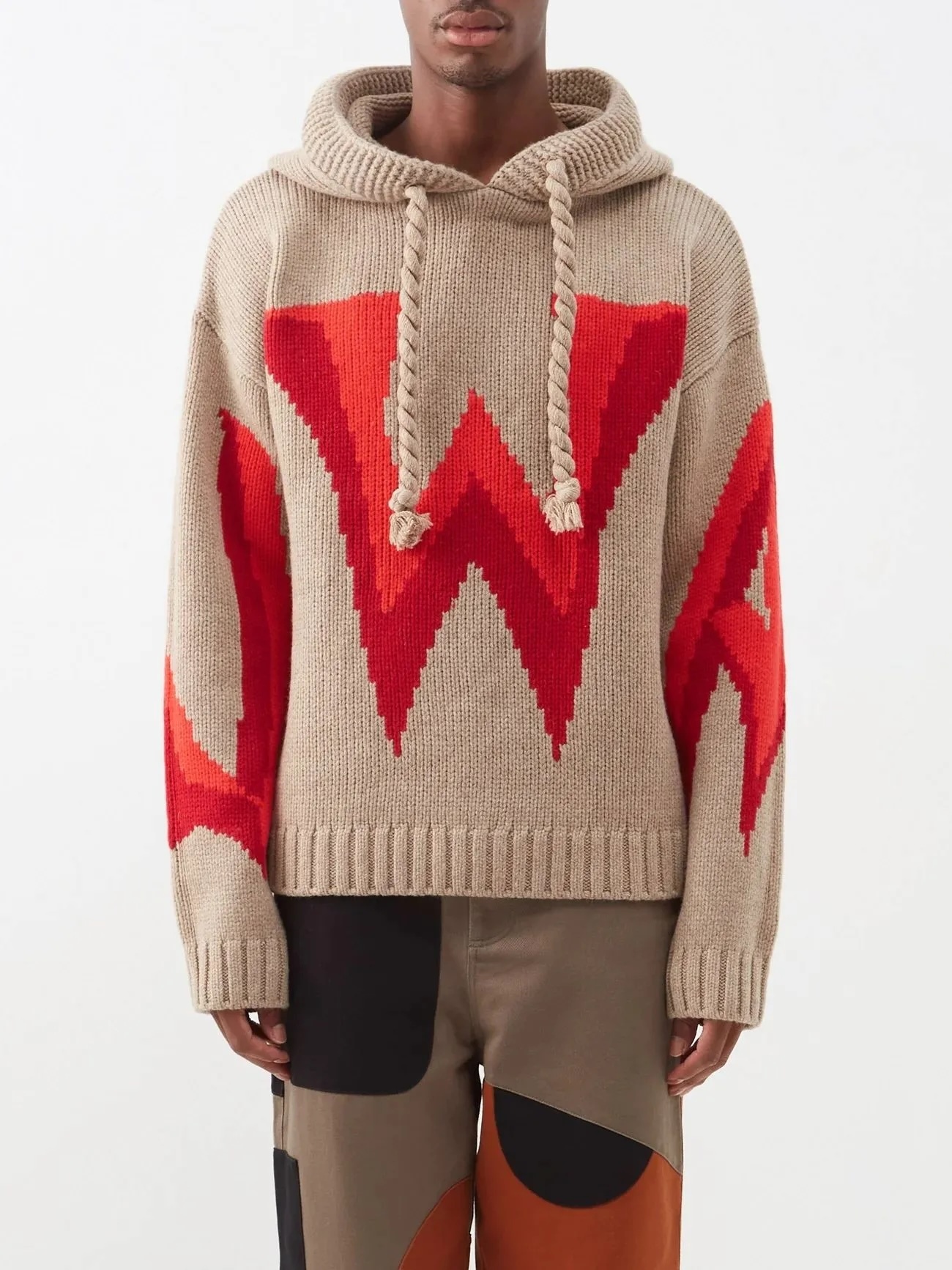 Custom Men’s Graphic Bold Design with Maximum Comfort Knit Hoodie