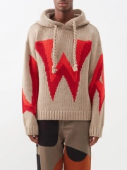 Custom Men’s Graphic Bold Design with Maximum Comfort Knit Hoodie