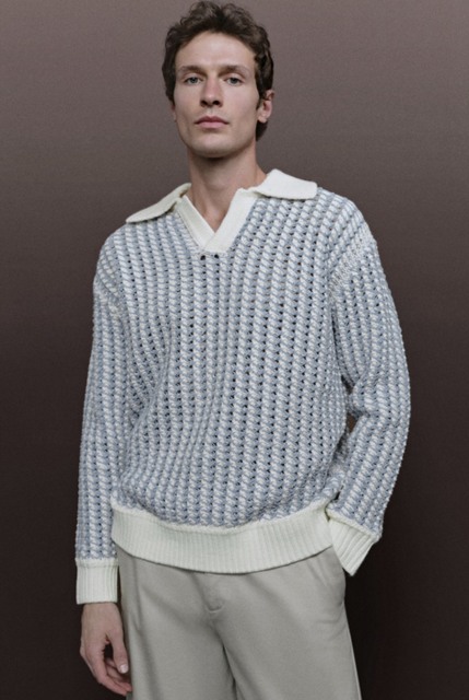 ODM Men's Knit Timeless Elegance Modern Comfort Pullover Sweater