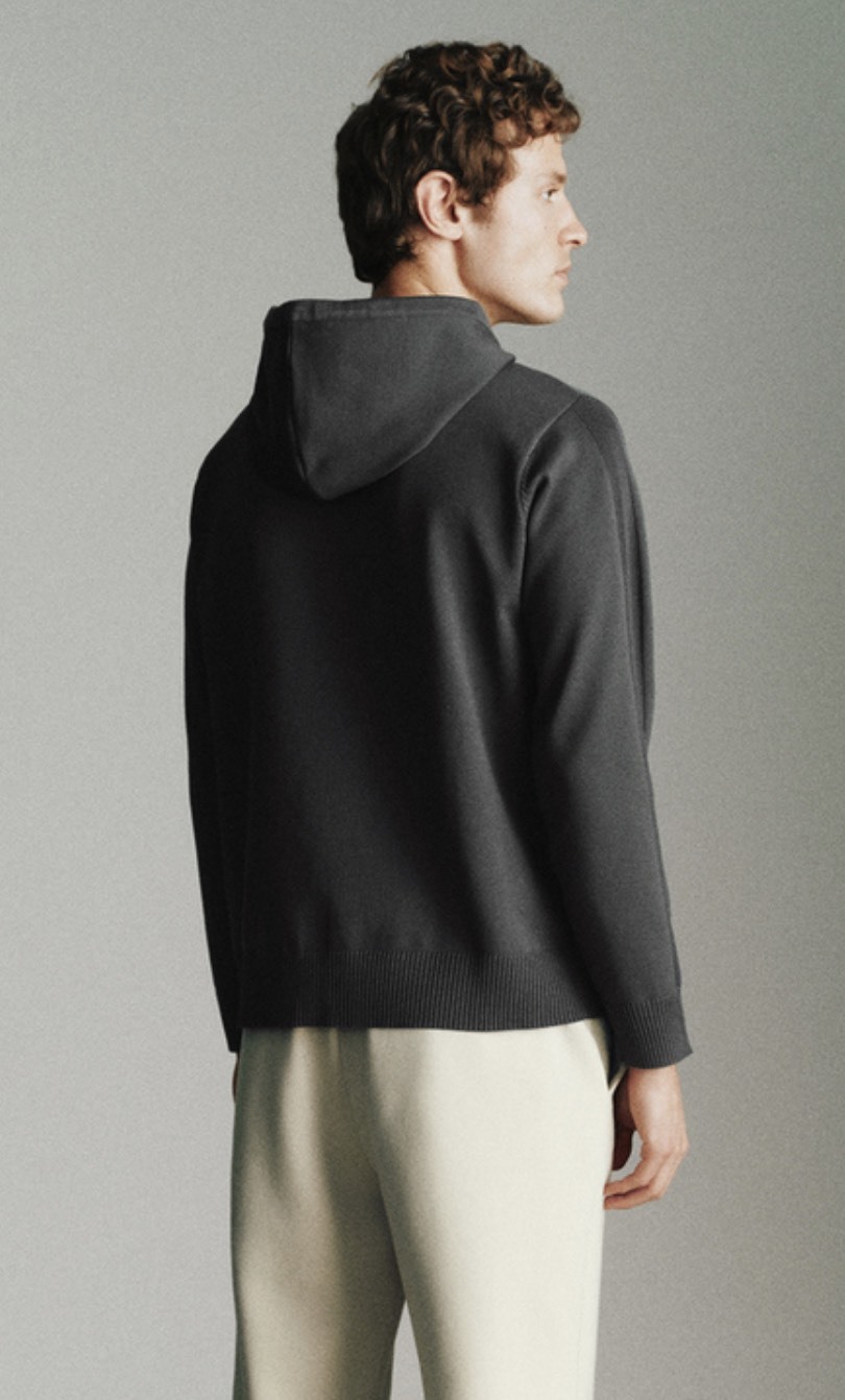 Customize  Men’s Zip-Up Modern Comfort Meets Sleek Design Hoodie