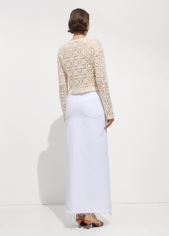 OEM Crochet Elegant Spring/Summer Outfit Long-Sleeve Top