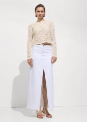 OEM Crochet Elegant Spring/Summer Outfit Long-Sleeve Top