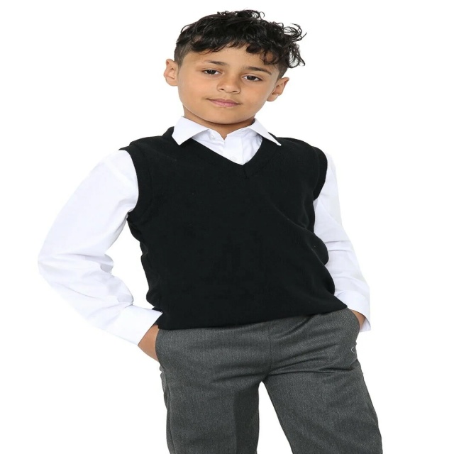 ODM Boy’s Classic Knit Sweater Vest Uniform