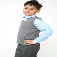 ODM Boy’s Classic Knit Sweater Vest Uniform