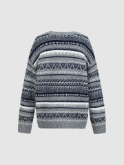 OEM Men's Nordic-Inspired Knit Sweater