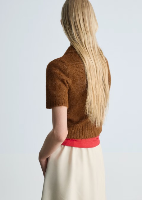 OEM  Women's Mohair Knit Top