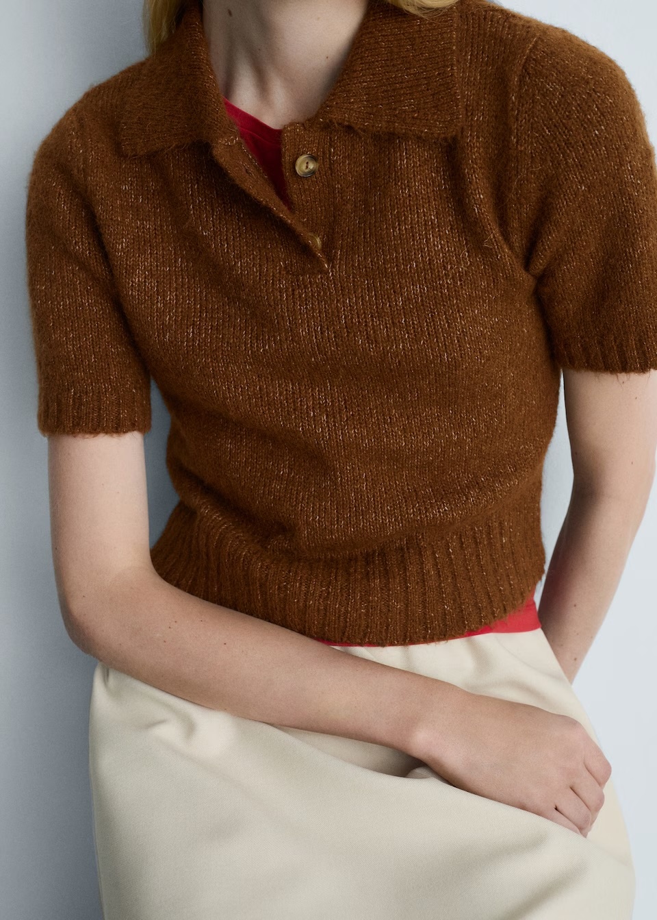 OEM  Women's Mohair Knit Top